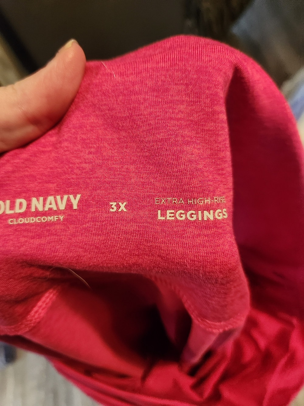 Old Navy Hot Pink Womens Leggings - Picture 2 of 2